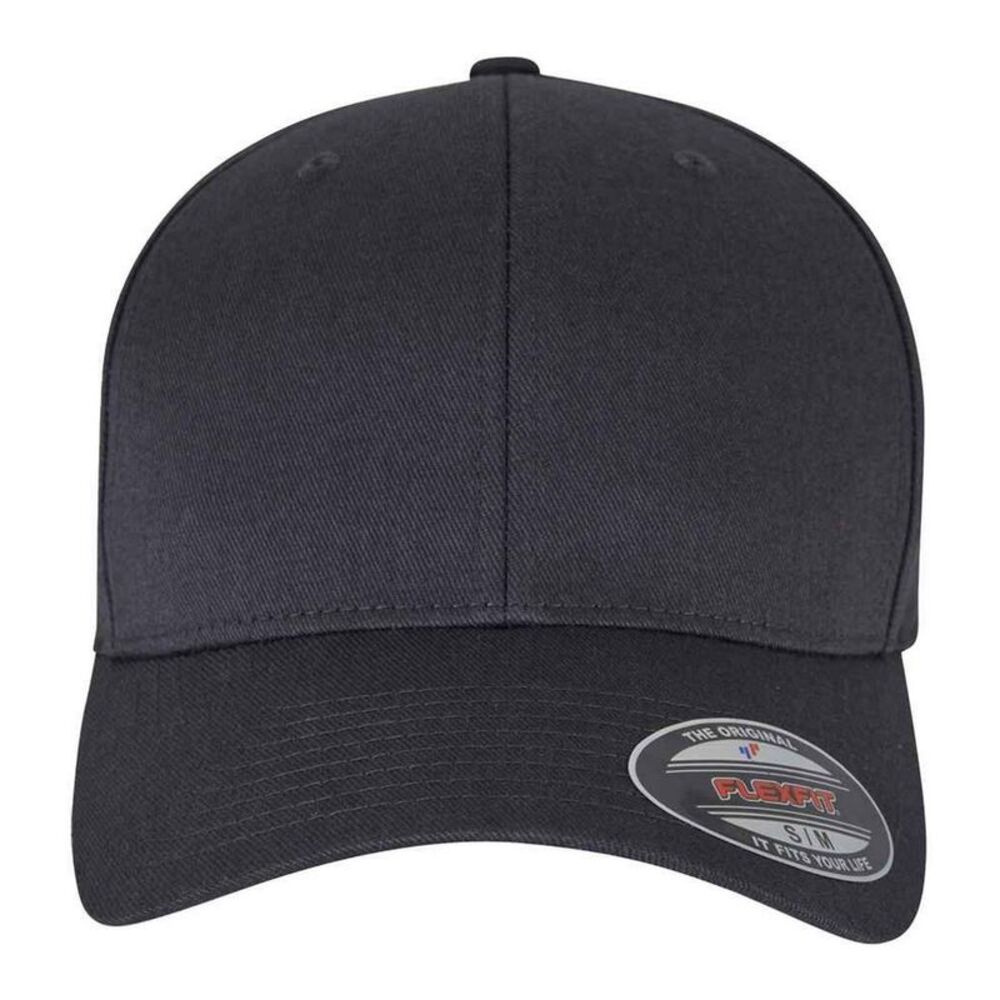 Flexfit Childrens/Kids Wooly Combed Cap / Charcoal